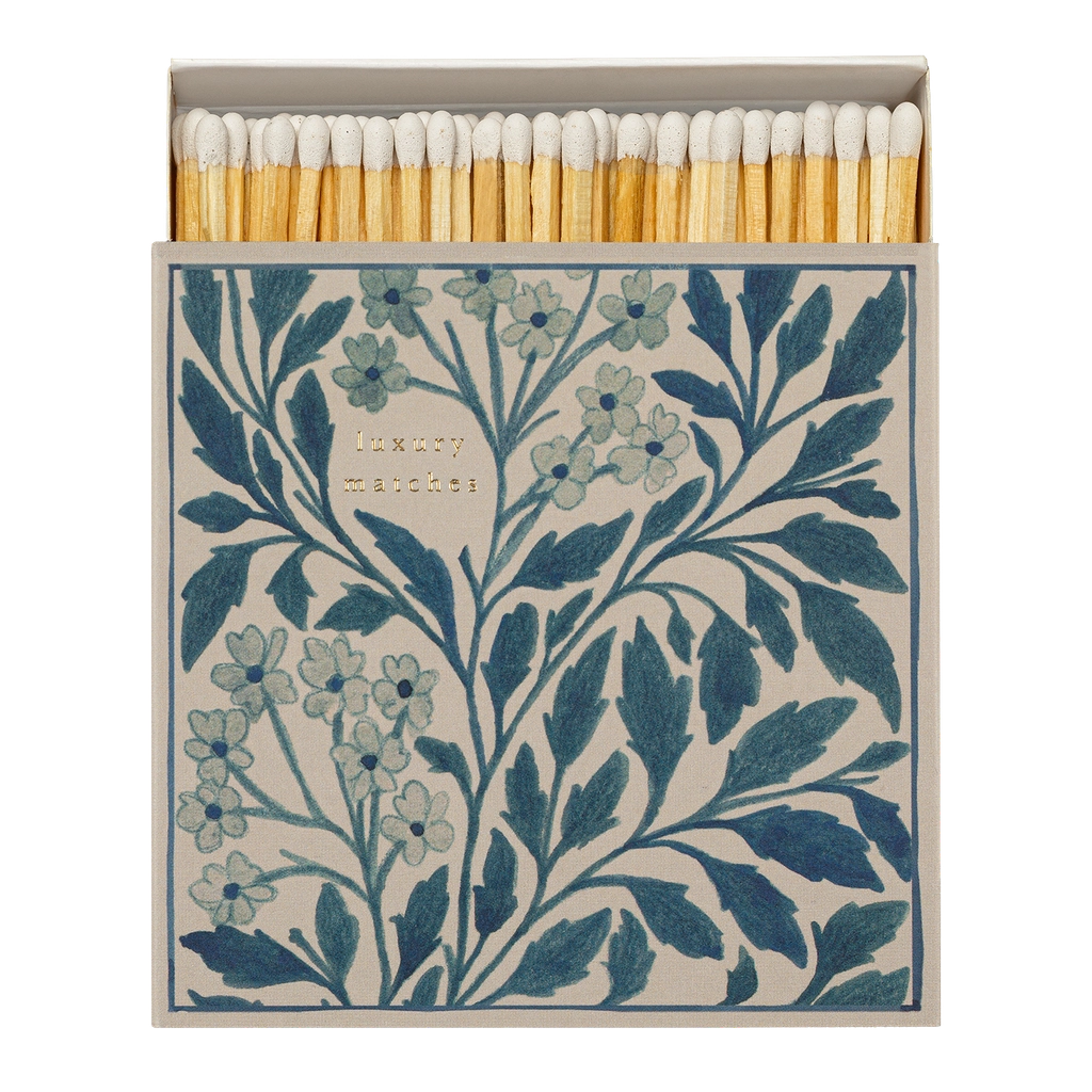 Blue Floral Luxury Matches
